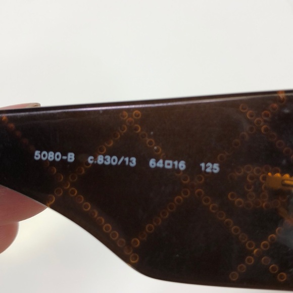 SOLD CHANEL 5080-B Swarovski Crystal Sunglasses - Picture 3 of 7